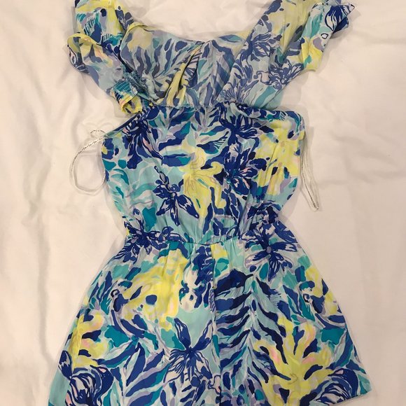 HTF Arbelle Romper in Ylang Ylang Love - Picture 2 of 6